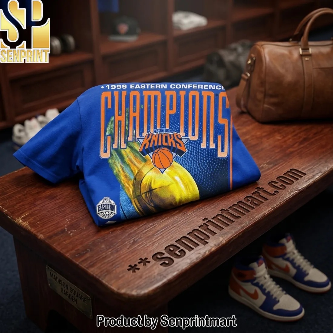 New York Knicks 1999 Eastern Conference Champions Vintage T-Shirt