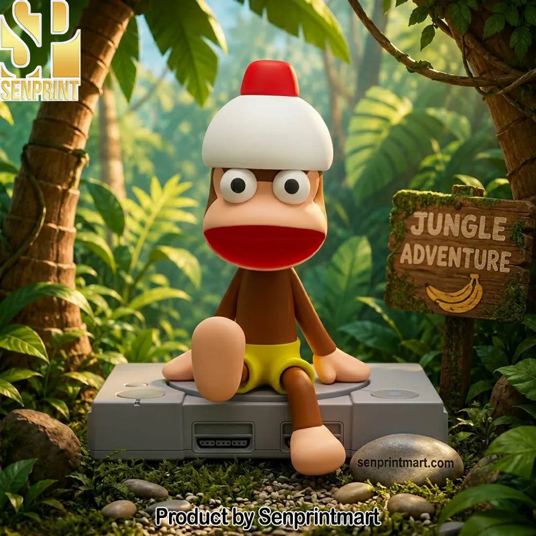 Ape Escape Pipozaru PlayStation Collectible Gaming Figure