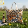 Morgan Wallen Country Music Whiskey Glasses Luxury Beaded Embellished Tote Bag
