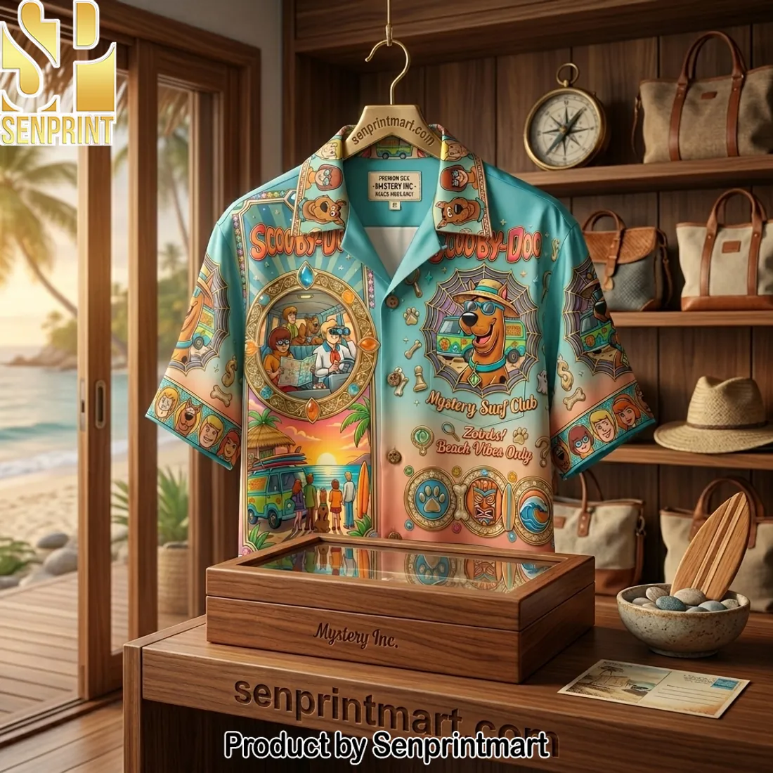 Scooby-Doo Mystery Surf Club Hawaiian Shirt