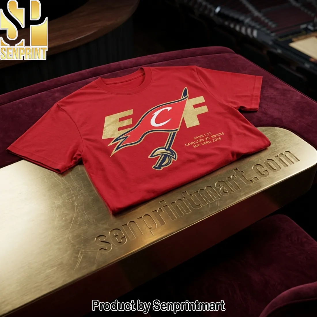 ECF Cavaliers Knicks Game 3 Playoff T-Shirt