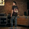 Gracie Abrams The Look at My Life Tour Cherry Stars Double Sided Graphic T-Shirt