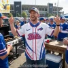 Buffalo Bills Personalized Game Day Custom Name and Number White Baseball Jersey