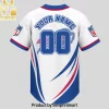 Buffalo Bills Personalized Game Day Custom Name and Number White Baseball Jersey