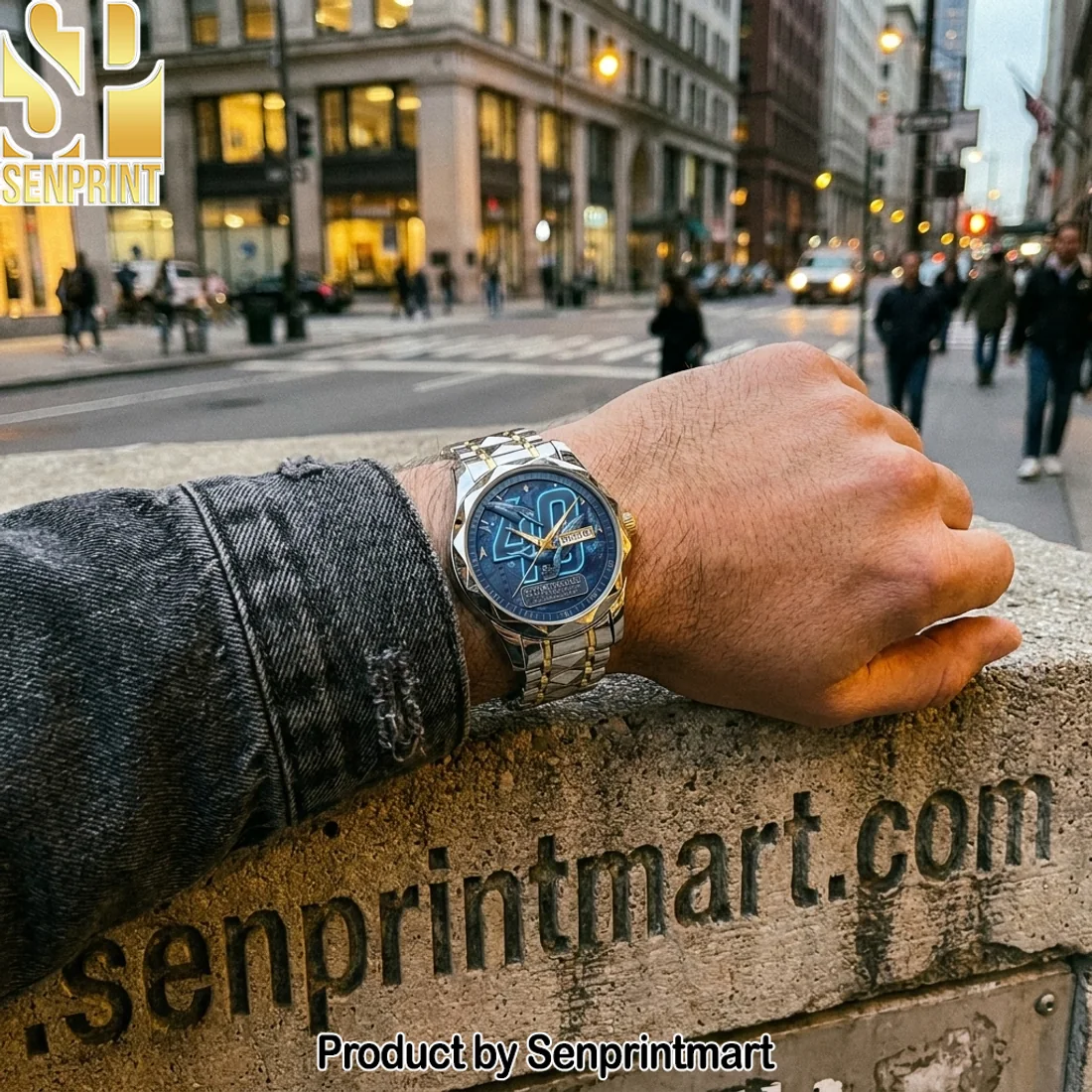 Star Trek IV The Voyage Home 40th Anniversary Commemorative Humpback Whale Two-Tone Luxury Quartz Watch Star Trek IV The Voyage Home 40th Anniversary Commemorative Humpback Whale Two-Tone Luxury Quartz Watch
