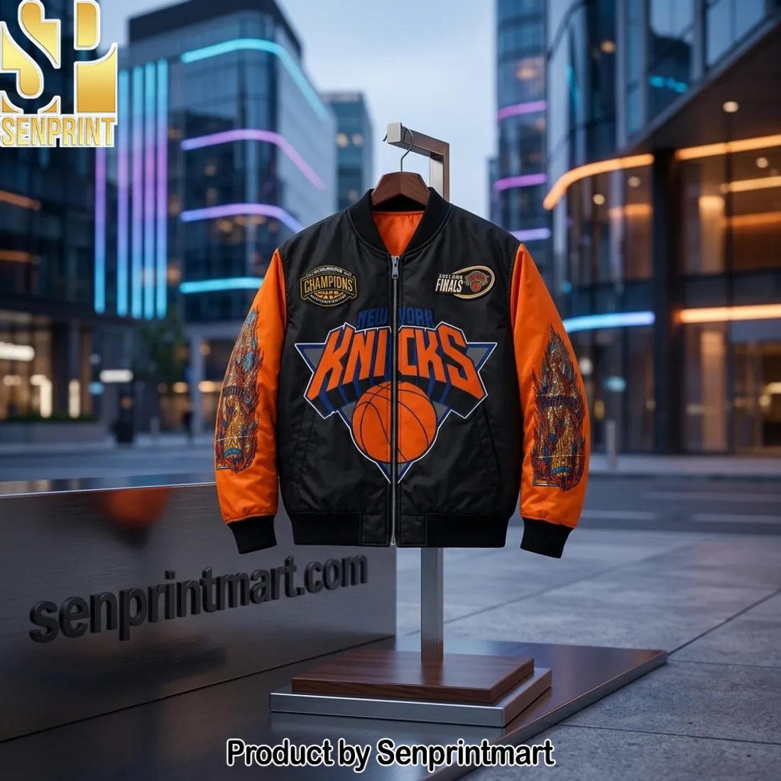 New York Knicks NBA Finals 2026 Champions Bomber Jacket