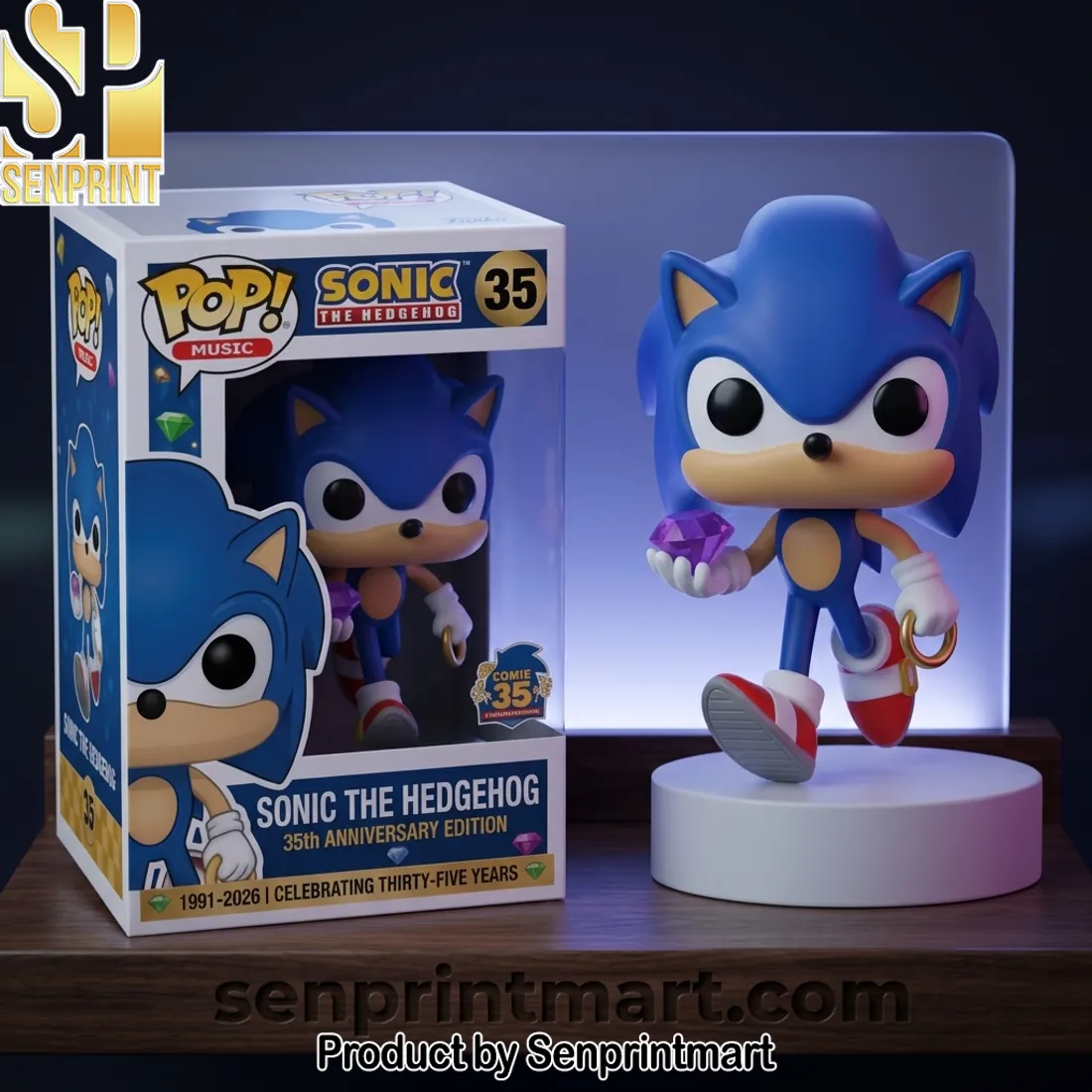 Sonic the Hedgehog 35th Anniversary Edition Wall Bell