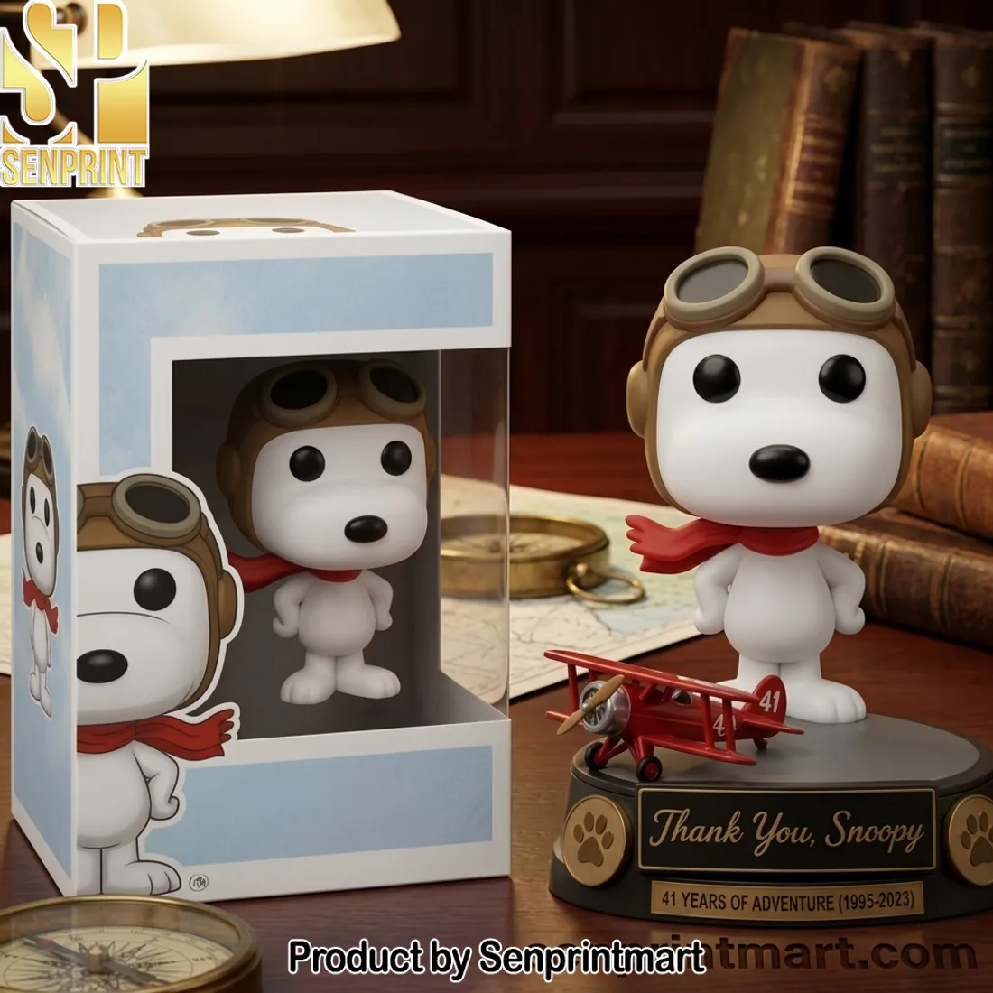 Snoopy Flying Ace 41 Years of Adventure Funko Pop Figure