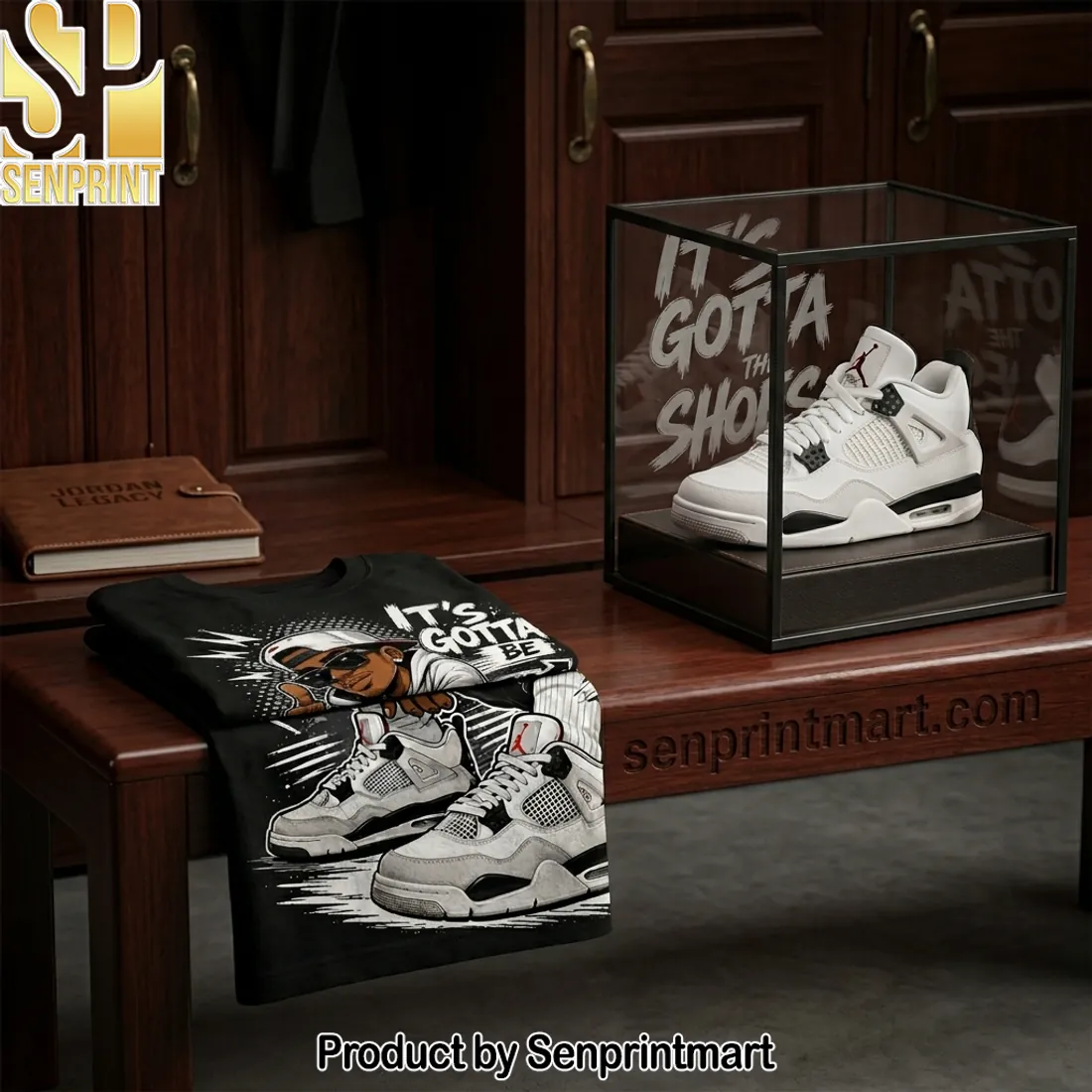 “It’s Gotta Be The Shoes” AJ 4 Matching Graphic Shirt