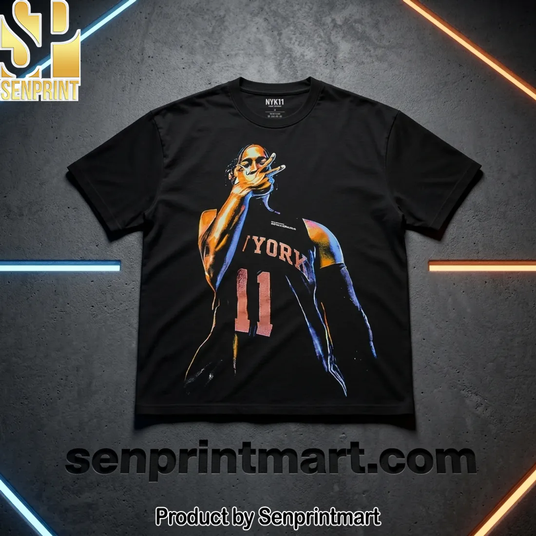 Jalen Brunson YORK 11 Knicks Fan Art T Shirt