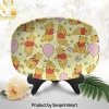 Winnie the Pooh 100 Years Piglet Pink Pattern Commemorative Plate Winnie the Pooh 100 Years Piglet Pink Pattern Commemorative Plate