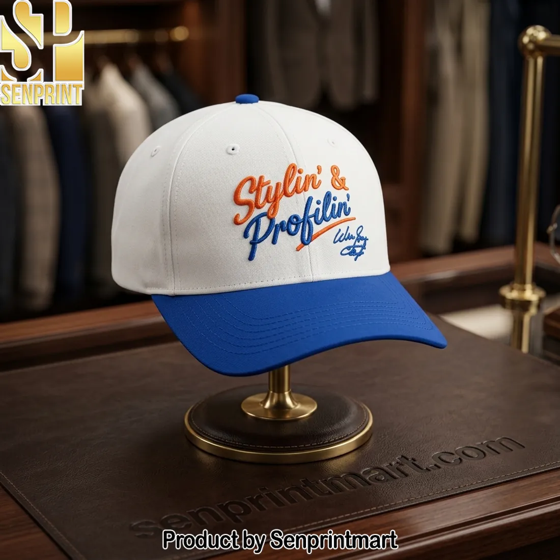 Walt Frazier NBA Stylin’ & Profilin’ Embroidered Hat