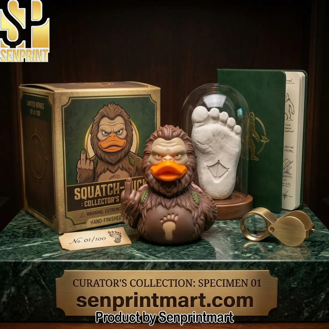 Squatch-Duck Collector’s Limited Edition Art Toy