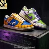 Toy Story Woody and Buzz Lightyear Inspired Mismatched Custom Retro Low Top Sneakers