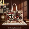 Parramatta Eels Blue & Gold Embellished Tote Bag