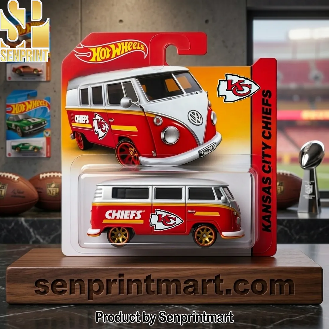 Kansas City Chiefs Hot Wheels Collection Edition Toy
