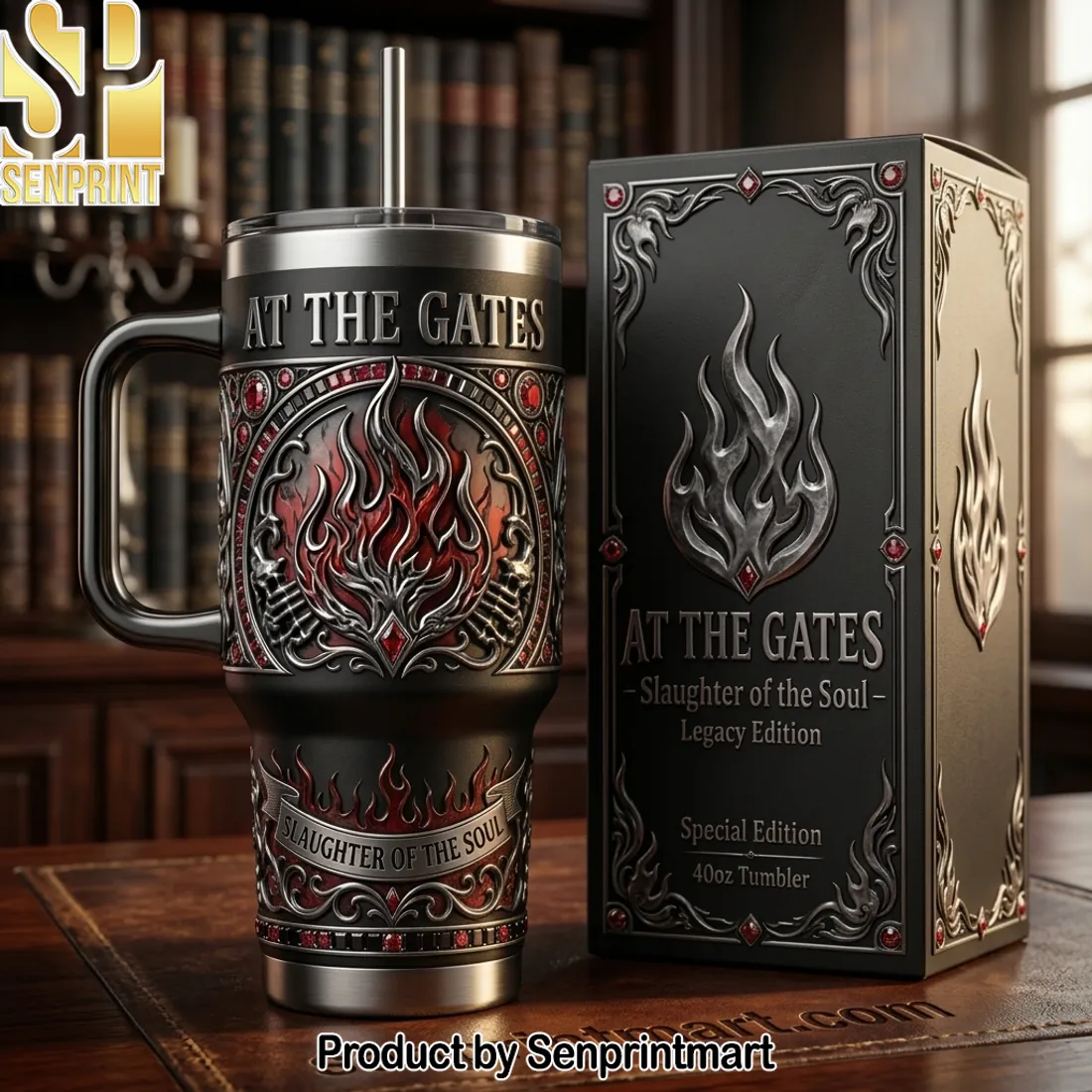 At the Gates Slaughter of the Soul Legacy Edition 40oz Tumbler