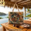 Cleveland Cavaliers Defend The Land Premium Beaded Tote Bag
