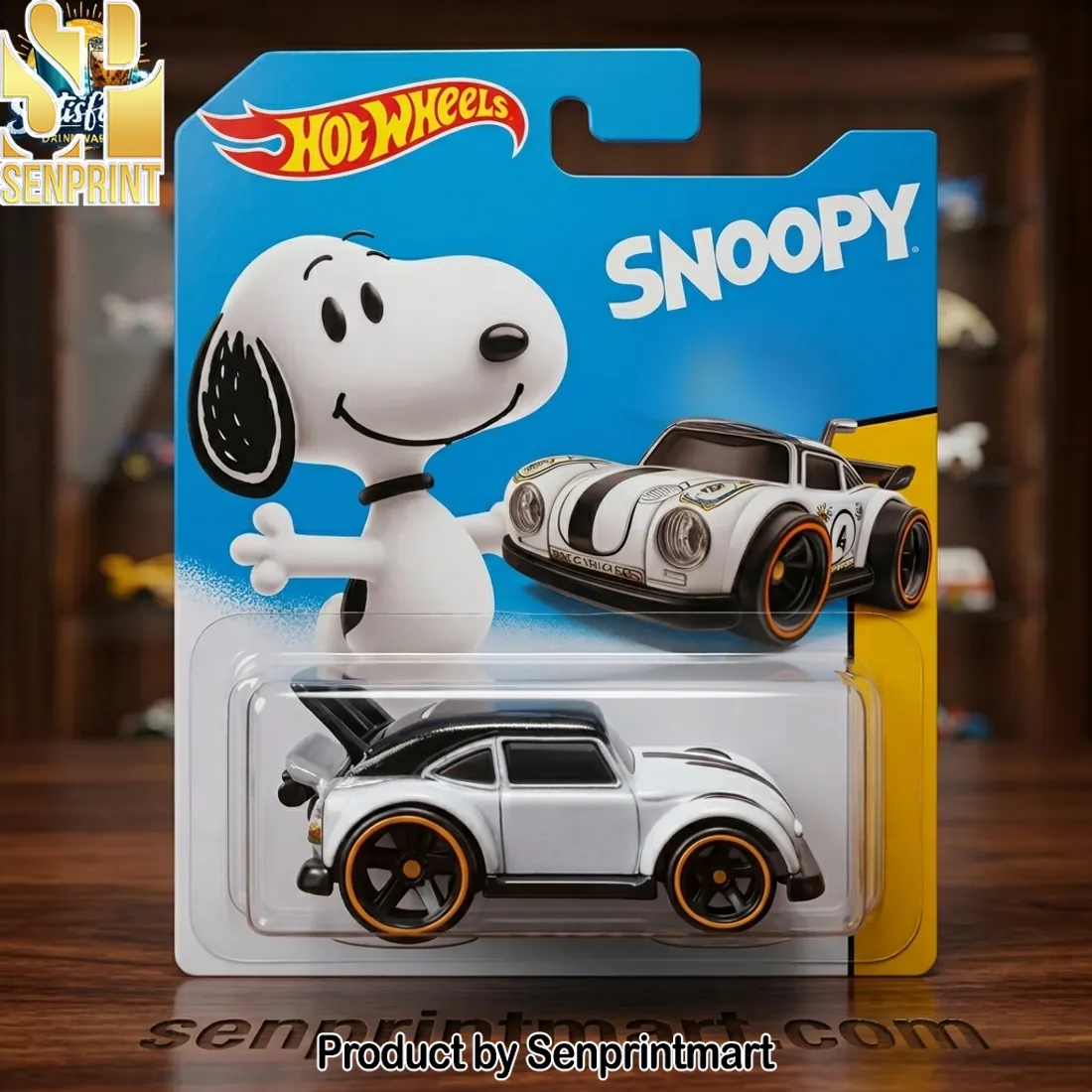 Hot Wheels Peanuts Snoopy Collection Edition Toy Car