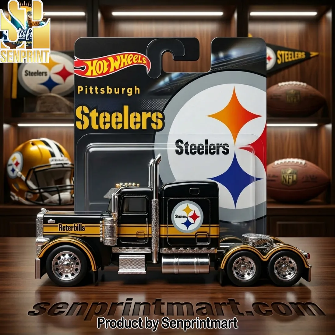 Pittsburgh Steelers Hot Wheels Collection Truck