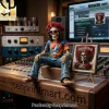 Grateful Dead Jerry Garcia 60th Anniversary Limited Collector Action Figure