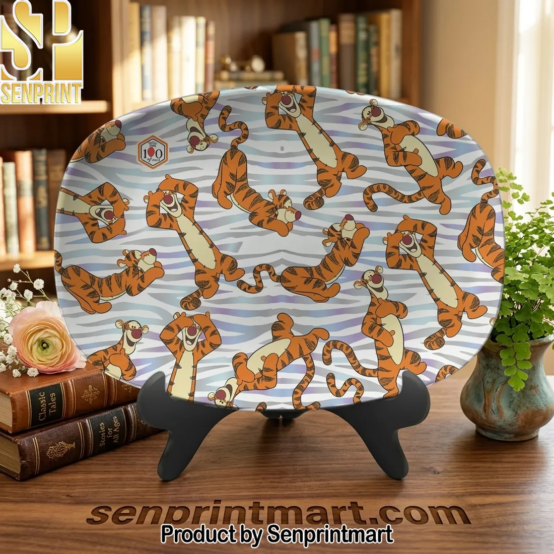Winnie the Pooh Tigger 100 Years of Magic Commemorative Plate
