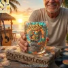 Jimmy Buffett Margaritaville Changes in Latitudes Commemorative Vintage Whiskey Glass