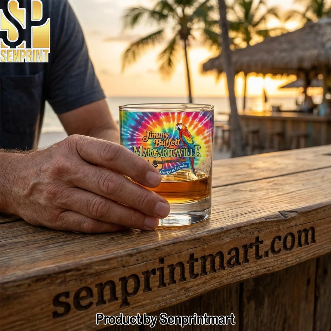 Jimmy Buffett Margaritaville Changes in Latitudes Commemorative Vintage Whiskey Glass Jimmy Buffett Margaritaville Changes in Latitudes Commemorative Vintage Whiskey Glass