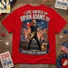 Bryan Adams I Love America 250 Years of Freedom Patriotic Graphic T-Shirt