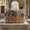 Order of the Eastern Star Luxury Beaded Style Floral Tote Bag
