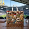 Boston Celtics Champion Banners 17 ’33 Embellished Tote Bag Boston Celtics Champion Banners 17 ’33 Embellished Tote Bag
