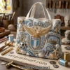 Billie Eilish “Bad Guy” Embellished Tote Bag Billie Eilish “Bad Guy” Embellished Tote Bag