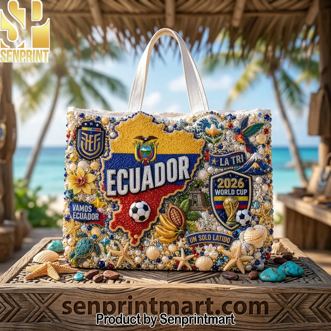 Ecuador La Tri 2026 World Cup Commemorative Tote Bag