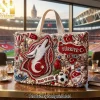 DR Congo FC Les Leopards World Cup 2026 Embellished Tote Bag