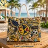 Atlas FC Liga MX La Academia Embellished Beach Tote Bag