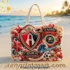 Club America Las Águilas Beaded Summer Beach Tote Bag