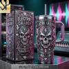 Mexican Pride Spirit & Heritage 3D Sugar Skull 40oz Tumbler With Handle