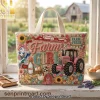 BYU Cougars Game Day Embellished Sparkle Tote Bag