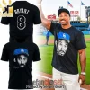 Kobe Bryant Los Angeles Dodgers Bryant 8 Commemorative Vintage Graphic T-Shirt
