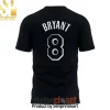 Kobe Bryant Los Angeles Dodgers Bryant 8 Commemorative Vintage Graphic T-Shirt