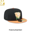 Chicago Bears NFL Slime Drip Embroidered Black and Orange Snapback Hat