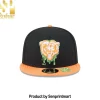 Chicago Bears NFL Slime Drip Embroidered Black and Orange Snapback Hat