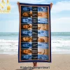 New York Knicks 2026 NBA Champions Commemorative Player Signatures Quick Dry Beach Towel