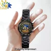 Sonic the Hedgehog 35th Anniversary 1991-2026 Commemorative Black Stainless Steel Watch