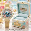 Piglet Blush Royal Imperial Rose Gold Crystal Ladies Watch