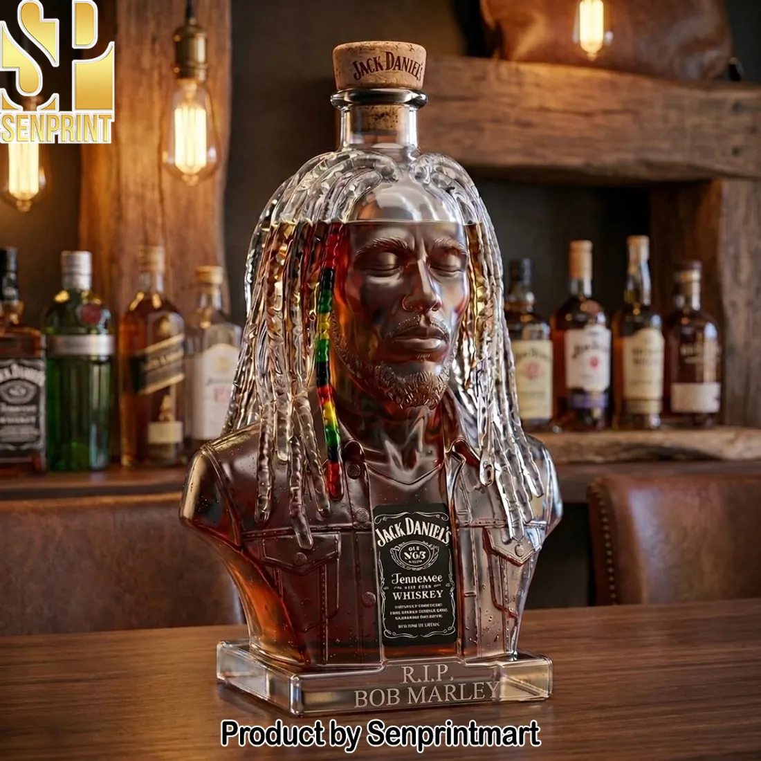 Jack Daniel’s Bob Marley R.I.P. Limited Edition Whiskey Decanter