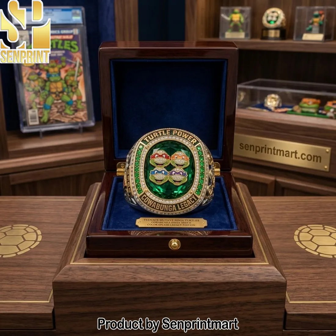 Teenage Mutant Ninja Turtles Turtle Power Premium Collector Ring