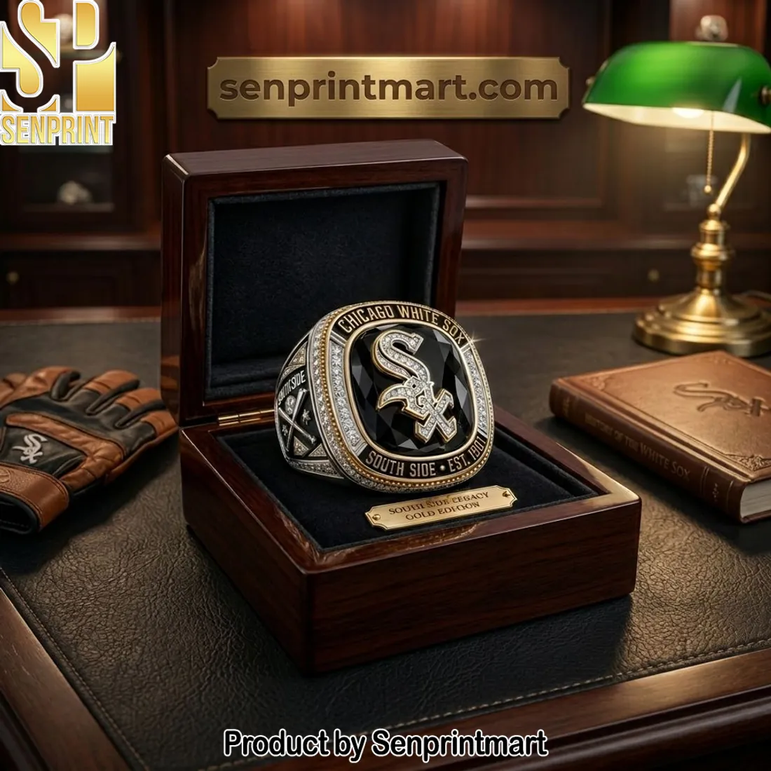 Chicago White Sox South Side Legacy Gold Edition Commemorative Ring