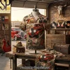 Ford Mustang Classic Car Toile Pattern Hawaiian Shirt