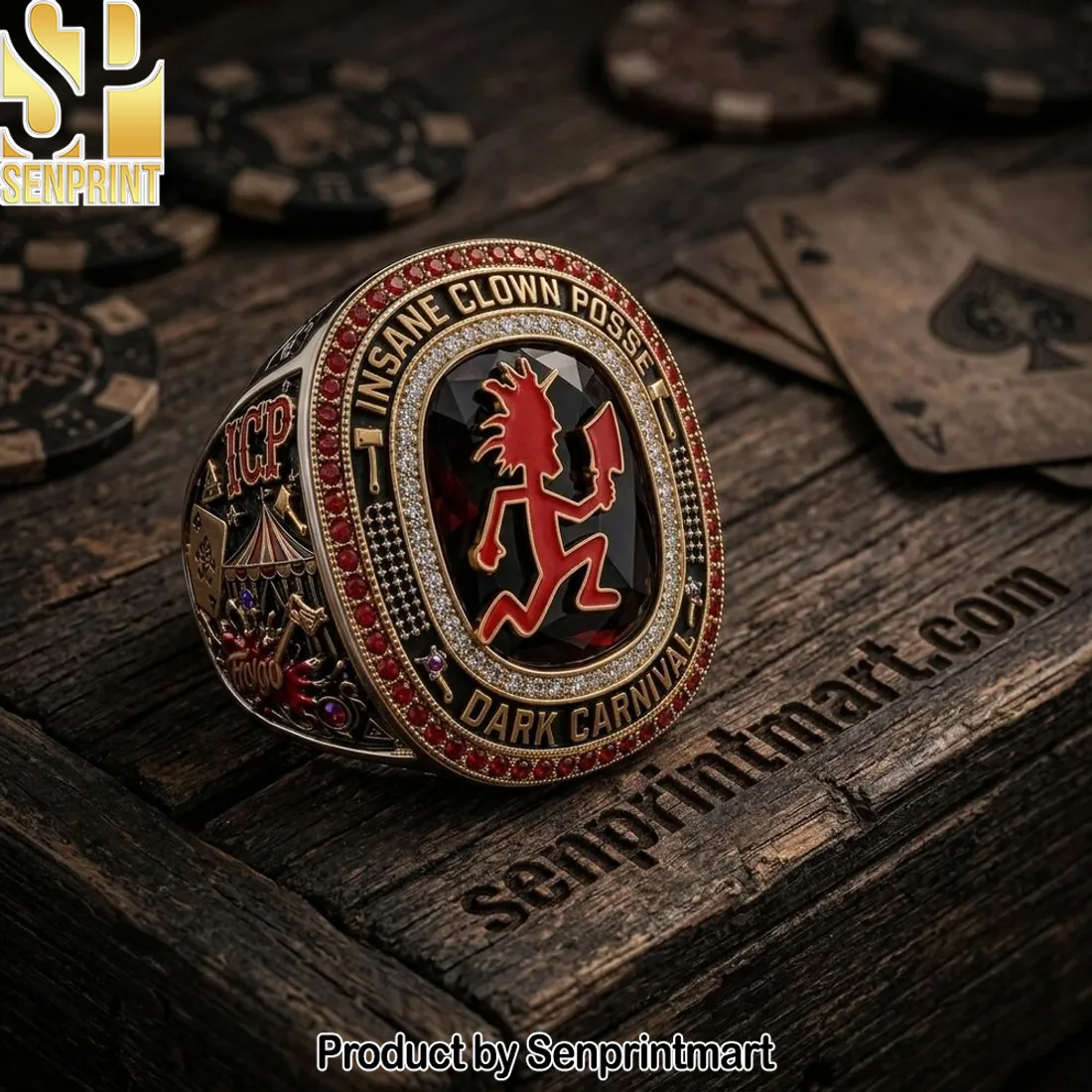 Insane Clown Posse Dark Carnival Premium Commemorative Ring